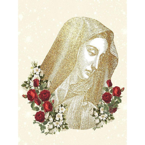 Pray 6 Black Modern Wood Framed Art Print with Double Matting by Allen, Kimberly