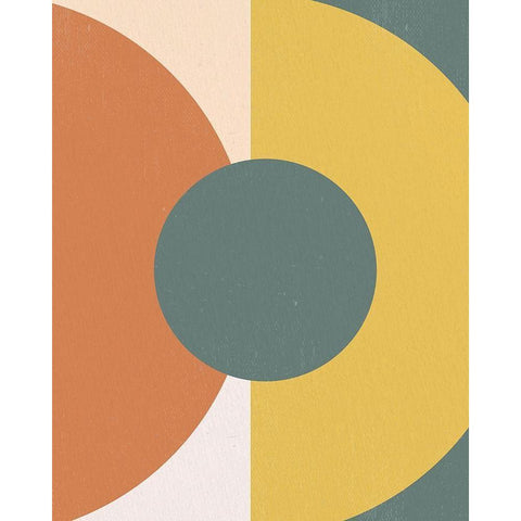 Desert 2 White Modern Wood Framed Art Print by Allen, Kimberly