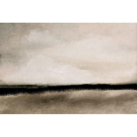 Dusk White Modern Wood Framed Art Print by Allen, Kimberly