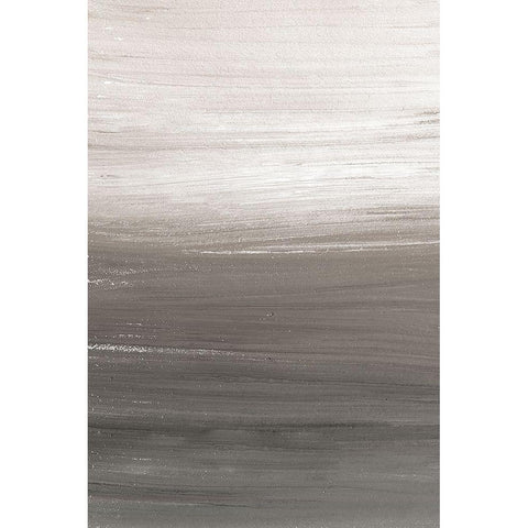 Strokes Black Modern Wood Framed Art Print by Allen, Kimberly
