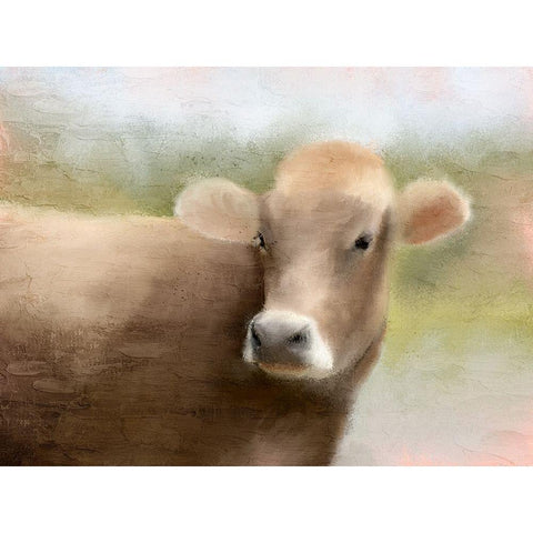 Bessie White Modern Wood Framed Art Print by Allen, Kimberly