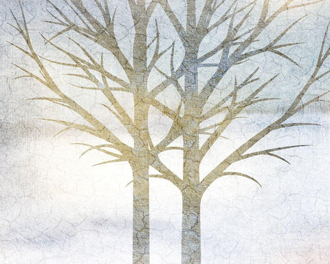 Blue Days 2 Black Ornate Wood Framed Art Print with Double Matting by Allen, Kimberly