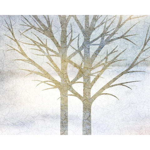 Blue Days 2 Black Modern Wood Framed Art Print by Allen, Kimberly