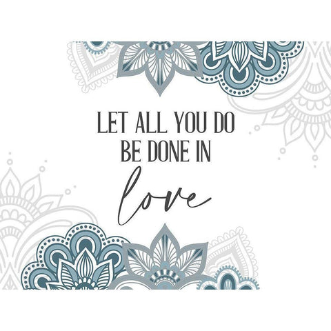 All You Do Black Modern Wood Framed Art Print by Allen, Kimberly