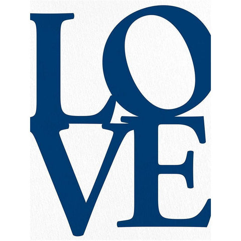 LOVE White Modern Wood Framed Art Print by Allen, Kimberly