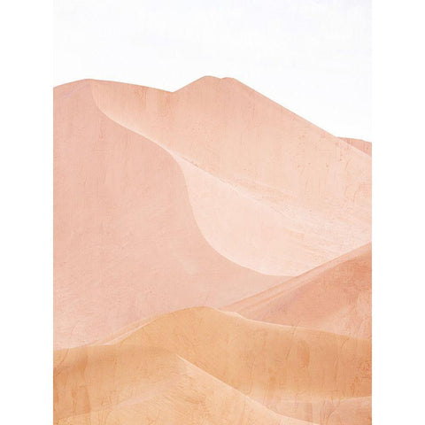 Dusty Dunes White Modern Wood Framed Art Print by Allen, Kimberly