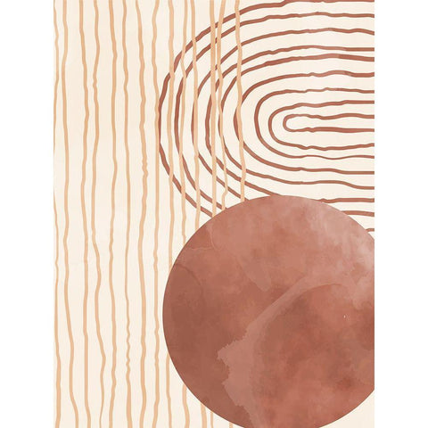 Organic Desert 1 White Modern Wood Framed Art Print by Allen, Kimberly