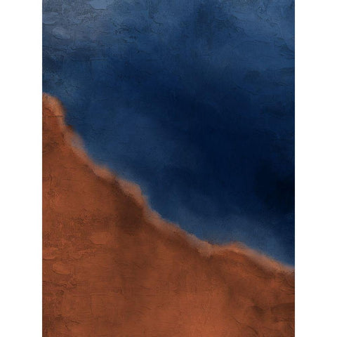 Earth and Sky White Modern Wood Framed Art Print by Allen, Kimberly
