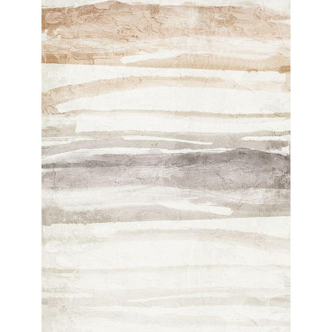 Layers of Earth Black Modern Wood Framed Art Print by Allen, Kimberly