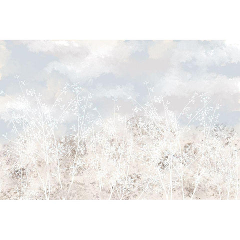 Soft Field White Modern Wood Framed Art Print by Allen, Kimberly