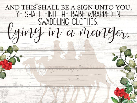 And this Shall Be Black Ornate Wood Framed Art Print with Double Matting by Allen, Kimberly