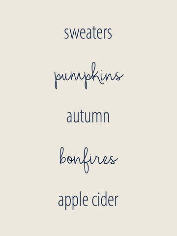 Hayrides and Sweaters 1 White Modern Wood Framed Art Print with Double Matting by Allen, Kimberly