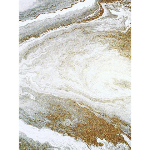 Clouds of Gold 2 Black Modern Wood Framed Art Print by Allen, Kimberly