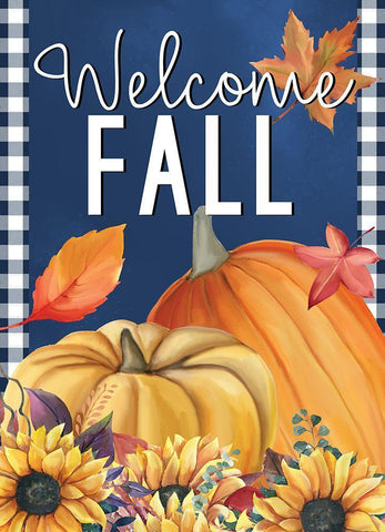 In the Fall 1 Black Ornate Wood Framed Art Print with Double Matting by Allen, Kimberly