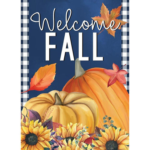 In the Fall 1 Gold Ornate Wood Framed Art Print with Double Matting by Allen, Kimberly