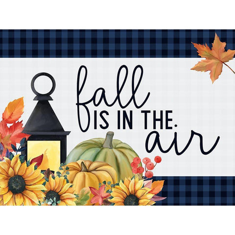 In the Fall 2 Gold Ornate Wood Framed Art Print with Double Matting by Allen, Kimberly