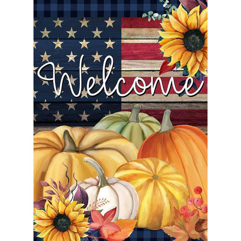 In the Fall 3 White Modern Wood Framed Art Print by Allen, Kimberly