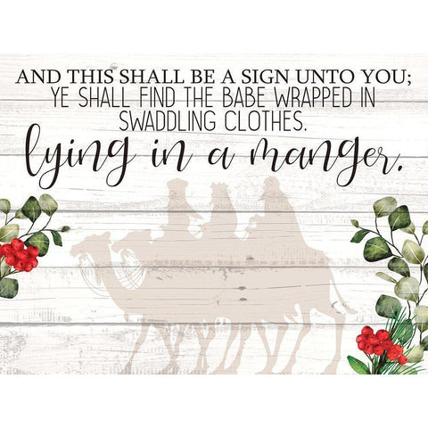 And this Shall Be White Modern Wood Framed Art Print by Allen, Kimberly