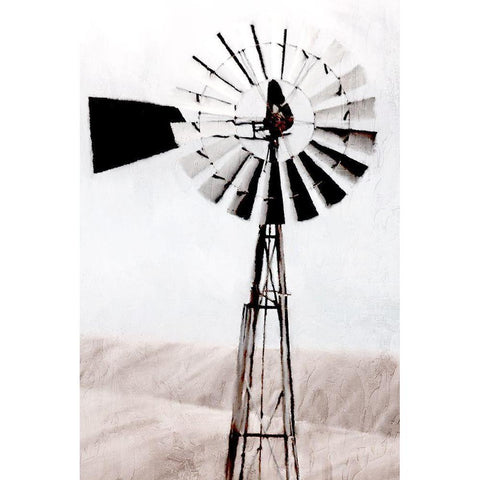 Standing Tall Black Modern Wood Framed Art Print with Double Matting by Allen, Kimberly