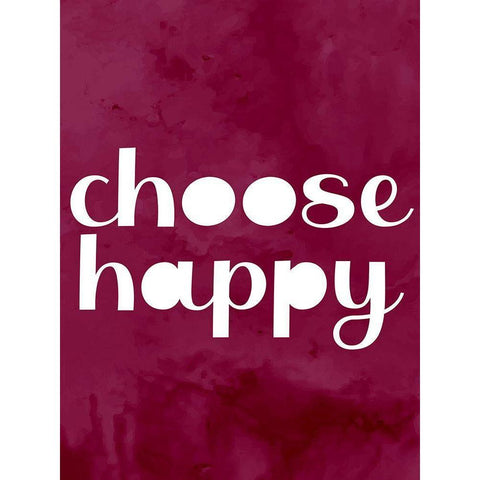 Choose Black Modern Wood Framed Art Print by Allen, Kimberly