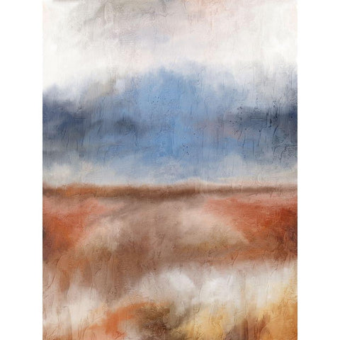 Sky and Earth 1 Black Modern Wood Framed Art Print by Allen, Kimberly