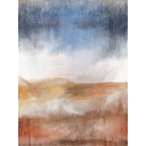 Sky and Earth 2 Black Modern Wood Framed Art Print with Double Matting by Allen, Kimberly