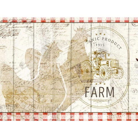 Farm Fresh 2 Black Modern Wood Framed Art Print with Double Matting by Allen, Kimberly