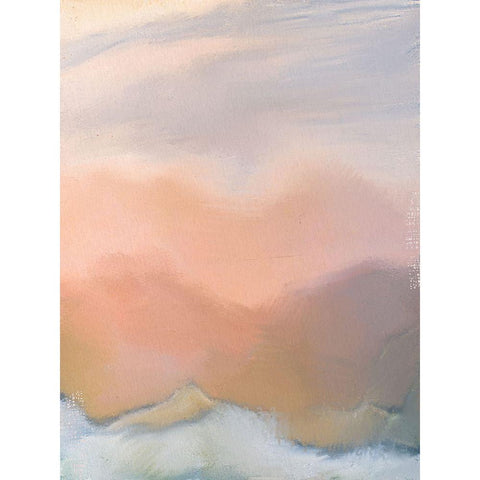 Layers of Sand Black Modern Wood Framed Art Print by Allen, Kimberly