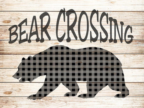 Crossing 1 Black Ornate Wood Framed Art Print with Double Matting by Allen, Kimberly