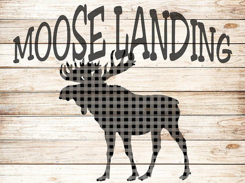 Crossing 2 White Modern Wood Framed Art Print with Double Matting by Allen, Kimberly