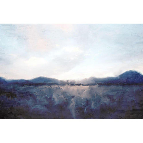 In the Shadows Black Modern Wood Framed Art Print by Allen, Kimberly