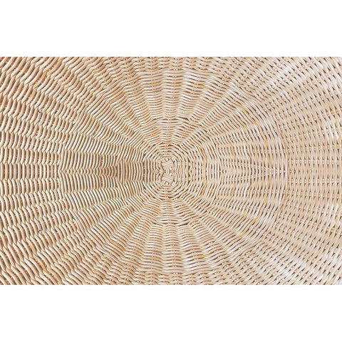 Circle Weave Black Modern Wood Framed Art Print by Allen, Kimberly