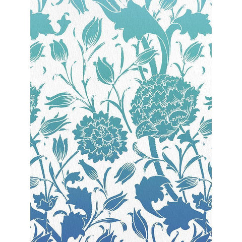 Motif Summer 2 Black Modern Wood Framed Art Print by Allen, Kimberly