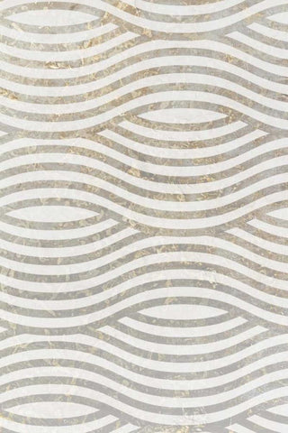 Concrete Panel C White Modern Wood Framed Art Print with Double Matting by Allen, Kimberly