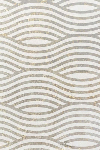 Concrete Panel A White Modern Wood Framed Art Print with Double Matting by Allen, Kimberly
