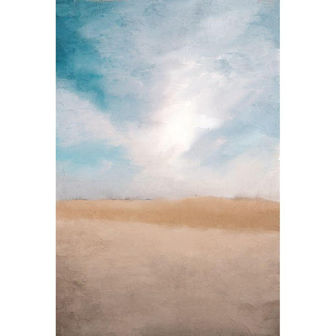 Desert Sands Gold Ornate Wood Framed Art Print with Double Matting by Allen, Kimberly