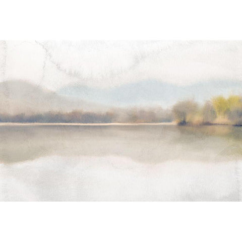 Serene Summer Gold Ornate Wood Framed Art Print with Double Matting by Allen, Kimberly