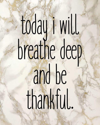 Today I Will White Modern Wood Framed Art Print with Double Matting by Allen, Kimberly