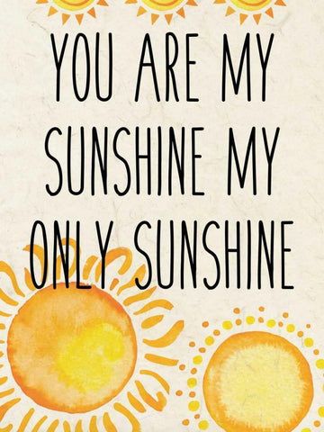 Sunshine A Black Ornate Wood Framed Art Print with Double Matting by Allen, Kimberly