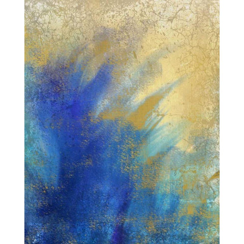 Burst of Color 2 Black Modern Wood Framed Art Print by Allen, Kimberly