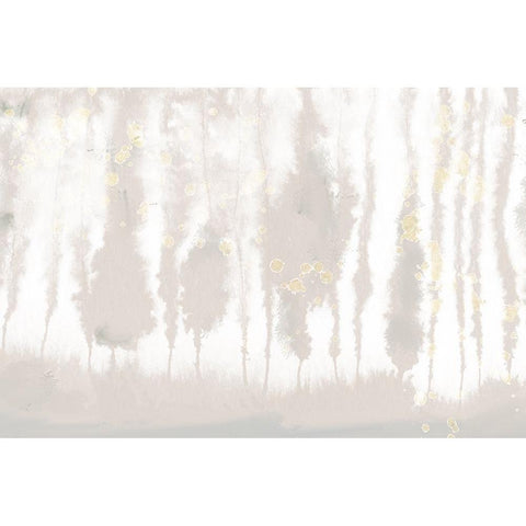 Shaded Trees White Modern Wood Framed Art Print by Allen, Kimberly