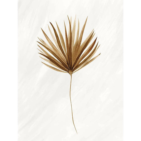 Palmetto 2 Gold Ornate Wood Framed Art Print with Double Matting by Allen, Kimberly