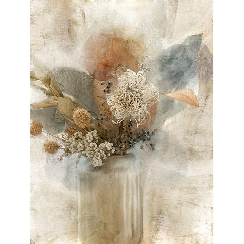 In the Fall White Modern Wood Framed Art Print by Allen, Kimberly