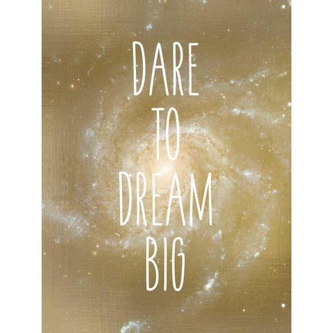 Dare to Dream White Modern Wood Framed Art Print by Allen, Kimberly
