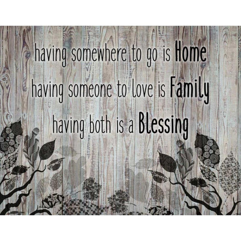 Having Someone To Love White Modern Wood Framed Art Print by Allen, Kimberly