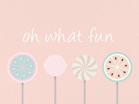 Oh What Fun Black Modern Wood Framed Art Print by Allen, Kimberly