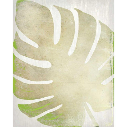 Tropical Palms 2 White Modern Wood Framed Art Print by Allen, Kimberly