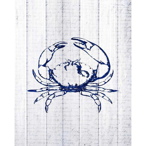 Seaside Wood 4 White Modern Wood Framed Art Print by Allen, Kimberly