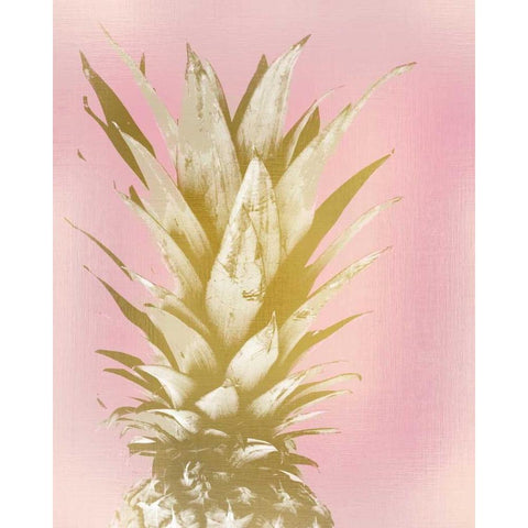 Sweet Pinneapple 1 Gold Ornate Wood Framed Art Print with Double Matting by Allen, Kimberly