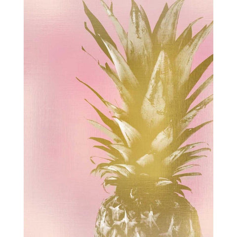 Sweet Pinneapple 2 Gold Ornate Wood Framed Art Print with Double Matting by Allen, Kimberly